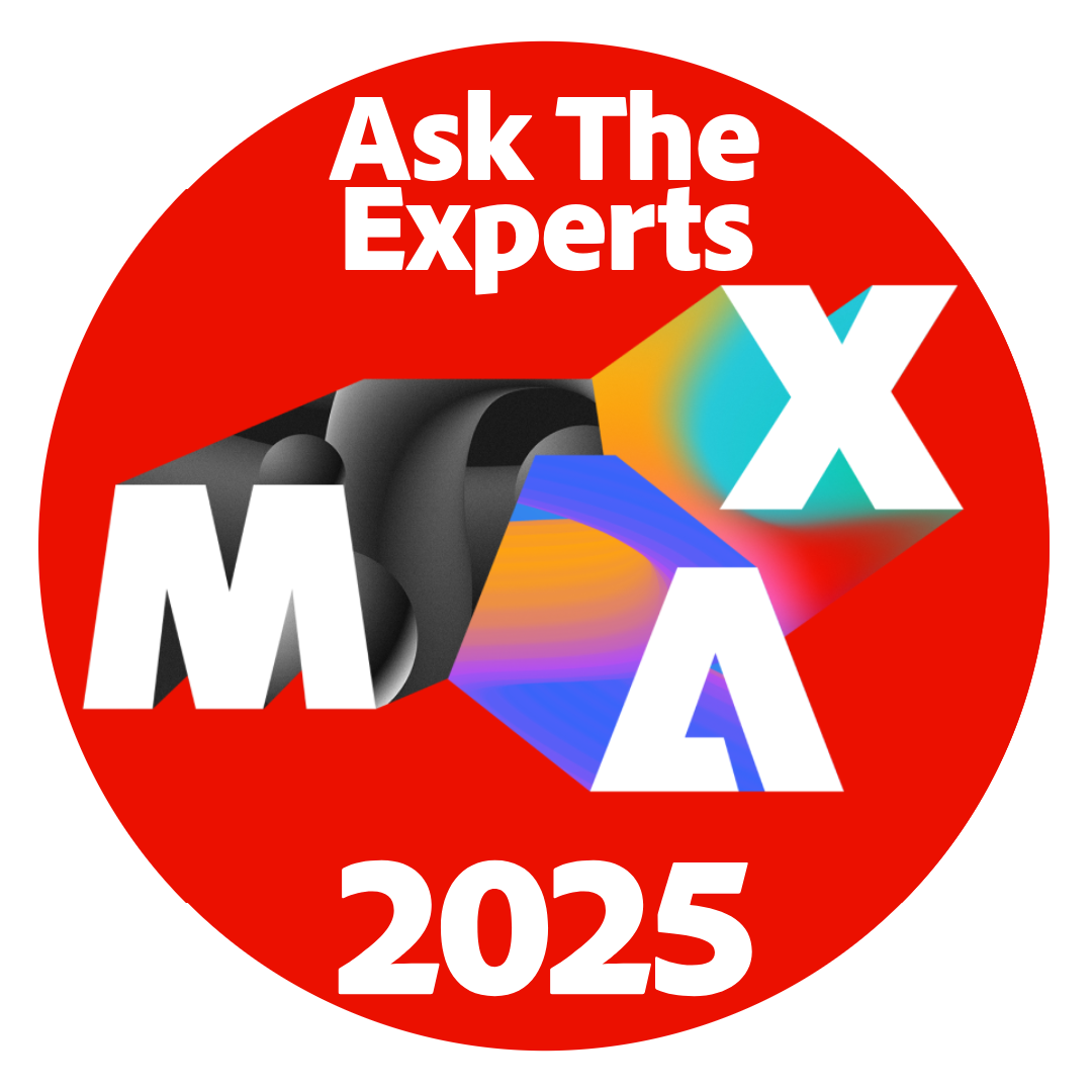 Ask the Experts, Adobe MAX badge