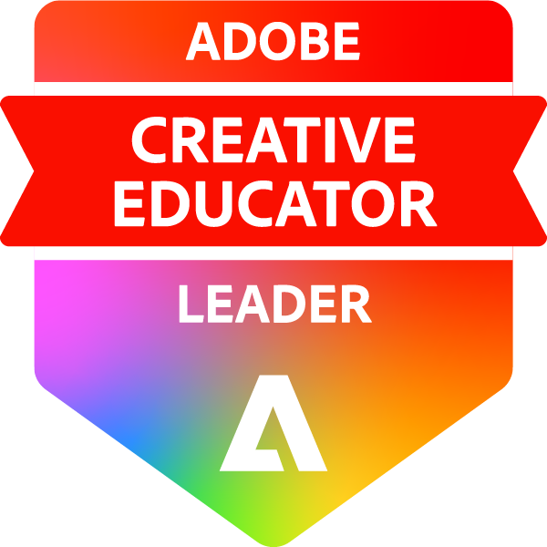 Adobe Creative Educator Leader badge